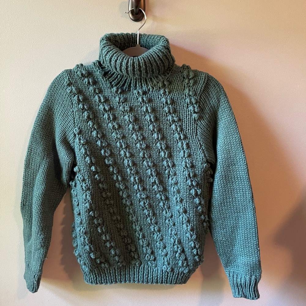 VINTAGE Oscar de la renta sport turtleneck sweater
